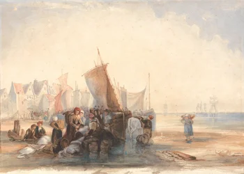 Marché aux poissons, Boulogne